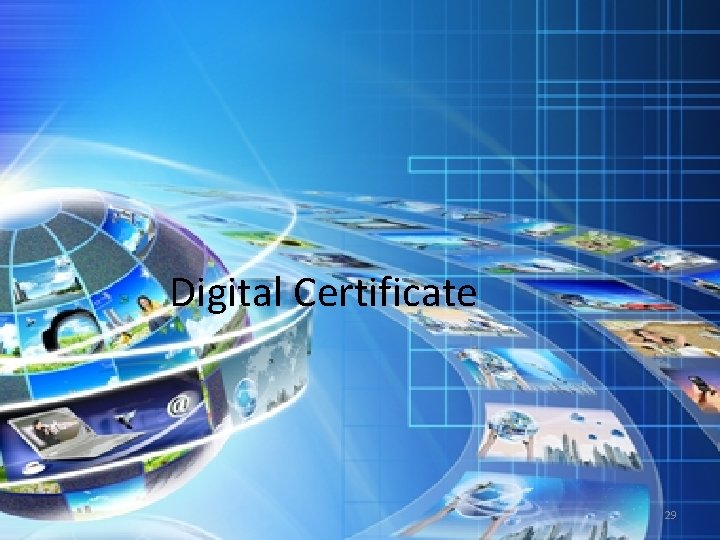 Digital Certificate 29 