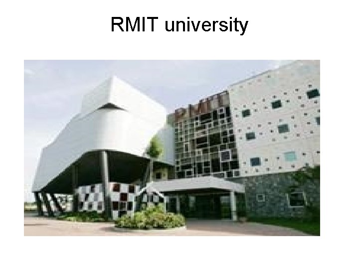 RMIT university 