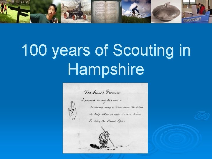 100 years of Scouting in Hampshire 