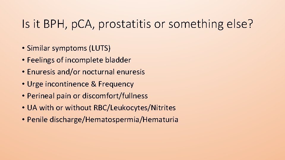 enuresis és prostatitis a prosztatitis depressziója