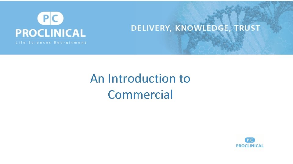 An Introduction to Commercial 