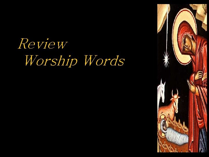 Review Worship Words 