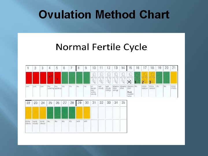 Ovulation Method Chart 