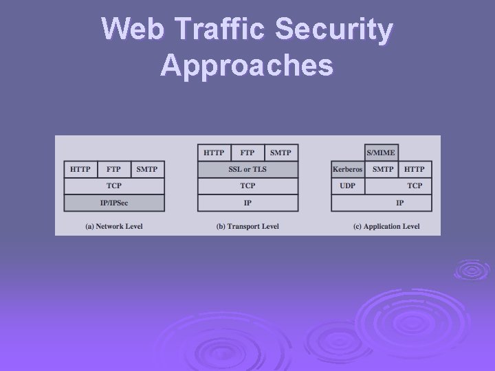 Web Traffic Security Approaches Web Traffic Security Approaches