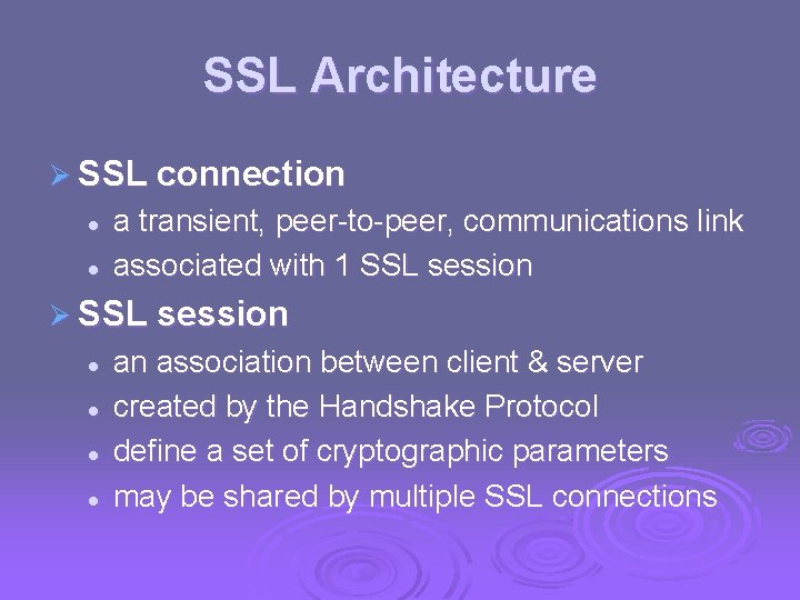 Cryptography and Network Security Chapter 16 Fifth Edition