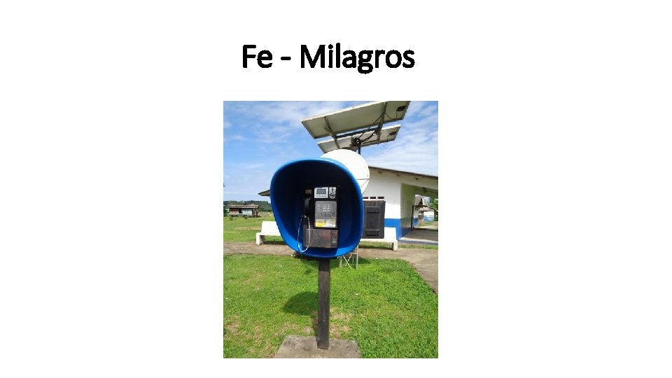 Fe - Milagros Fe - Milagros