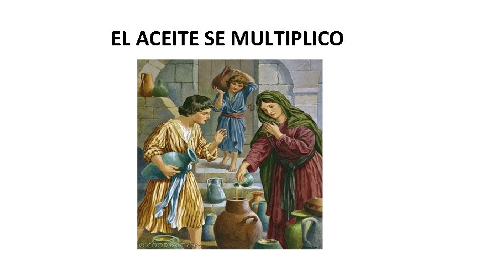LA HERENCIA DE LA VIUDA 2 Reyes 4