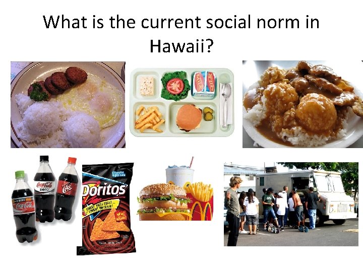 What is the current social norm in Hawaii? 