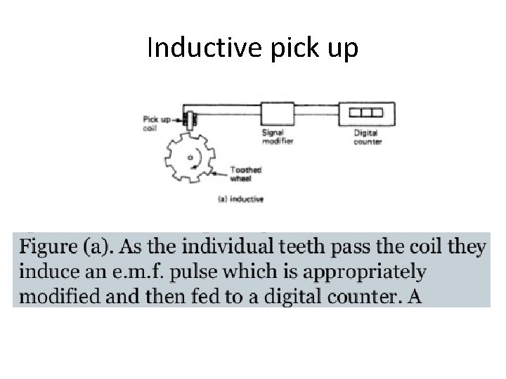 Inductive pick up 