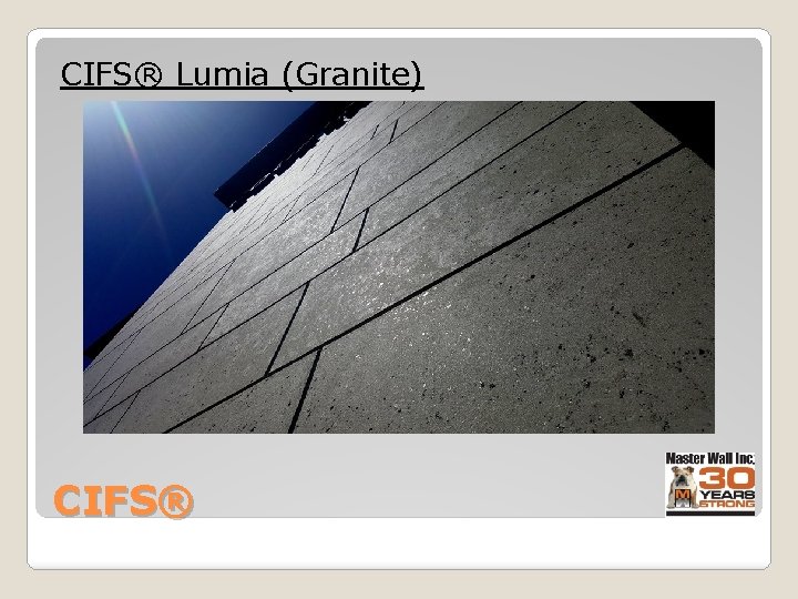 CIFS® Lumia (Granite) CIFS® 