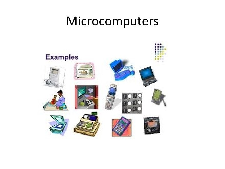 Microcomputers 