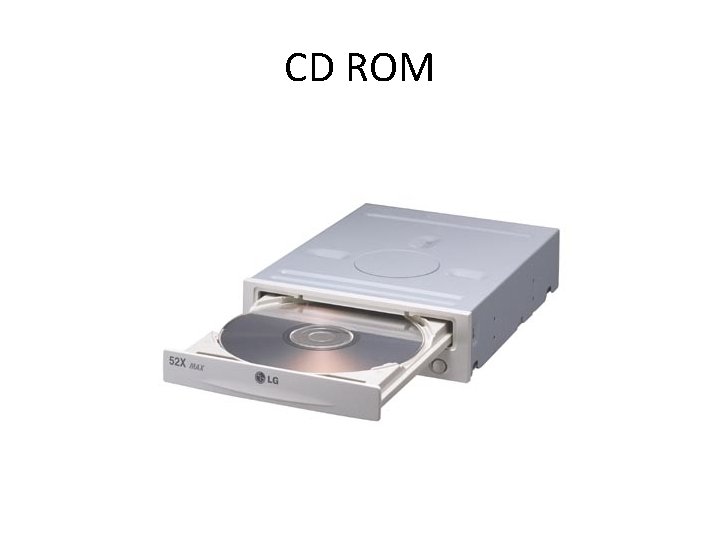 CD ROM 