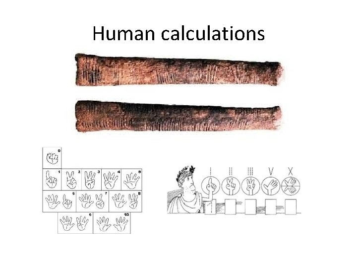 Human calculations 