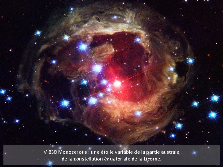 V 838 Monocerotis : une étoile variable de la partie australe de la constellation