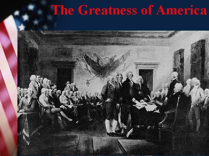 The Greatness of America 