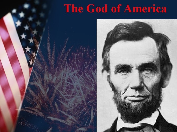 The God of America 
