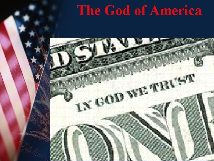 The God of America 