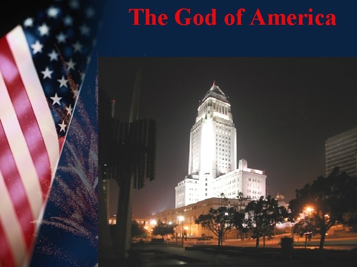 The God of America 