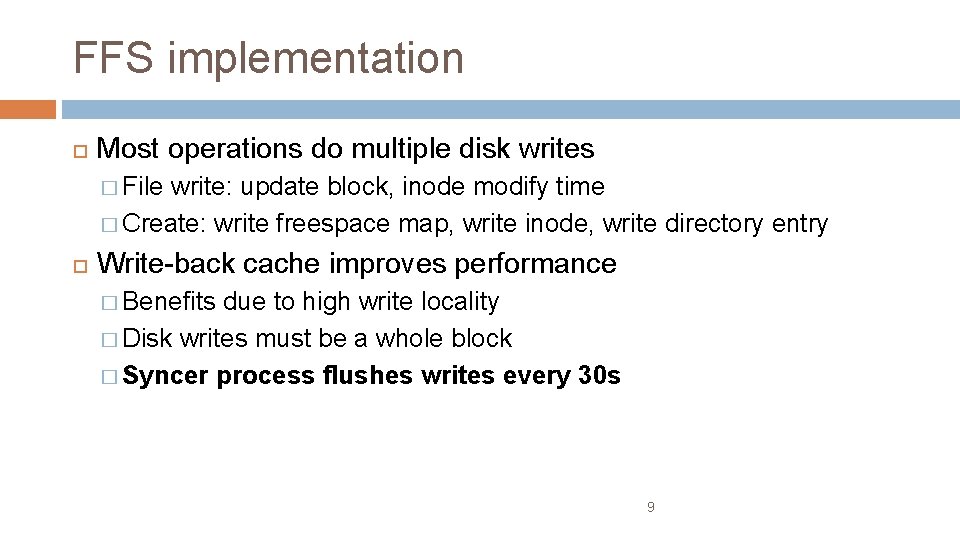 1 STORAGE SYSTEMS FILE SYSTEMS CS 6410 Hakim