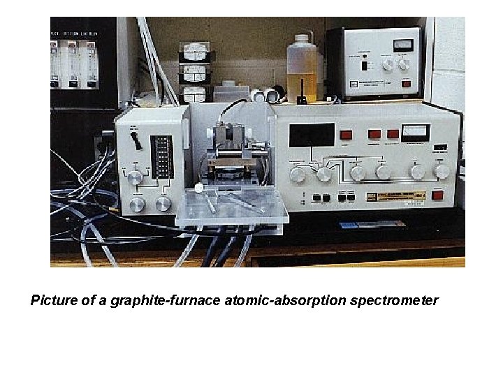 Picture of a graphite-furnace atomic-absorption spectrometer 