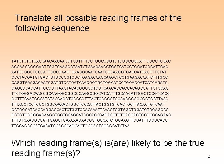 Translate all possible reading frames of the following sequence TATGTCTCTCACCAACAAGAACGTCGTTTTCGTGGCCGGTCTGGGCGGCATTGGCCTGGAC ACCAGCCGGGAGTTGGTCAAGCGTAATCTGAAGAACCTGGTCATCCTGGATCGCATTGAC AATCCGGCTGCCATTGCCGAACTGAAGGCAATCCCAAGGTGACCATCACCTTCTAT CCCTACGATGTGACTGTGCCCGTCGCTGAGACCACCAAGCTCCTGAAGACCATCTTTGCC CAGGTGAAGACAATCGATGTCCTGATCAACGGTGCTGGCATCCTGGACGATCATCAGATC