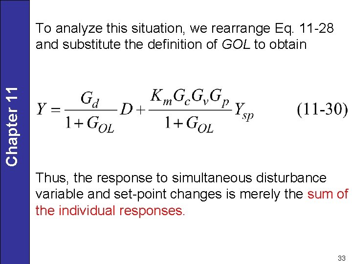 Chapter 11 To analyze this situation, we rearrange Eq. 11 -28 and substitute the