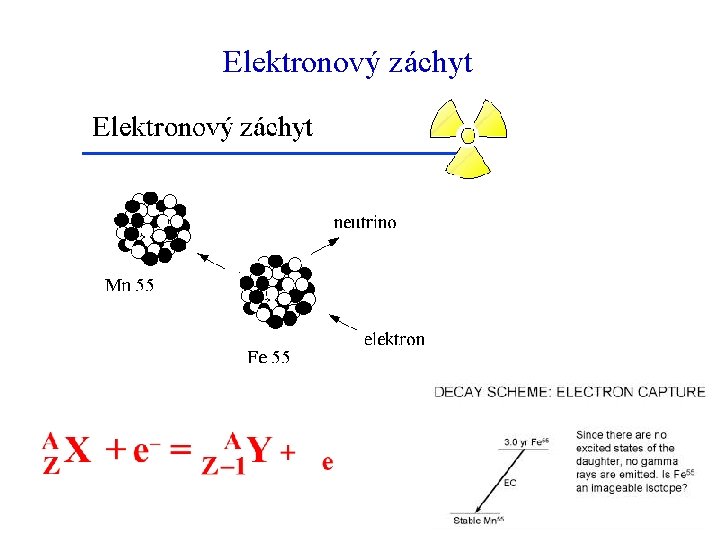 Elektronový záchyt 