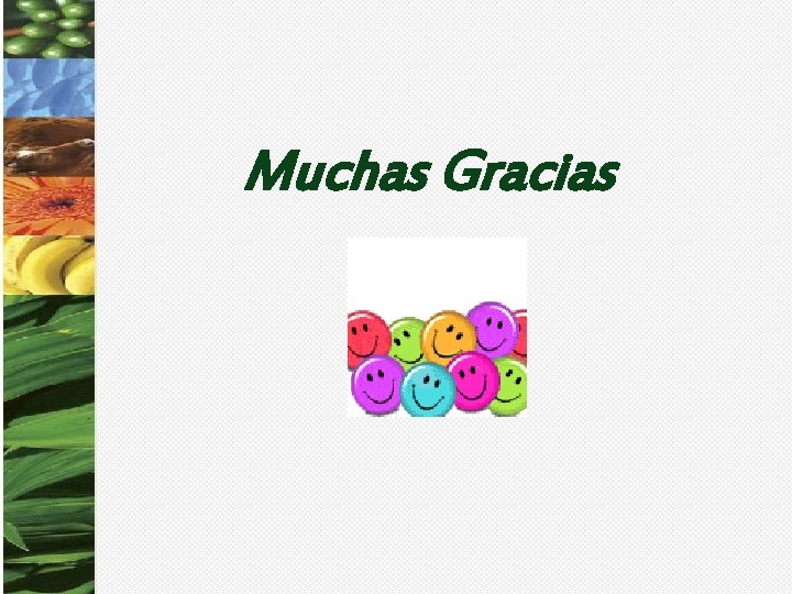 Muchas Gracias 