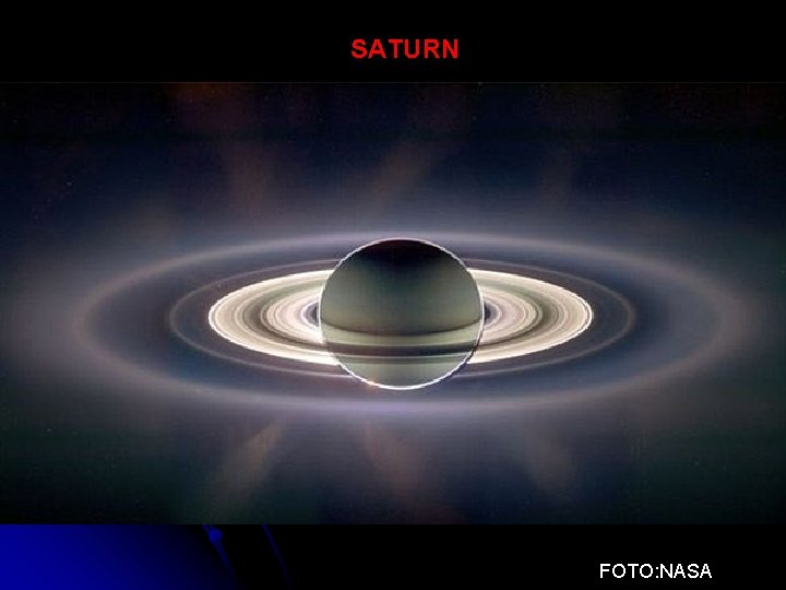 SATURN FOTO: NASA 