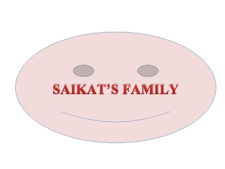 SAIKAT’S FAMILY 