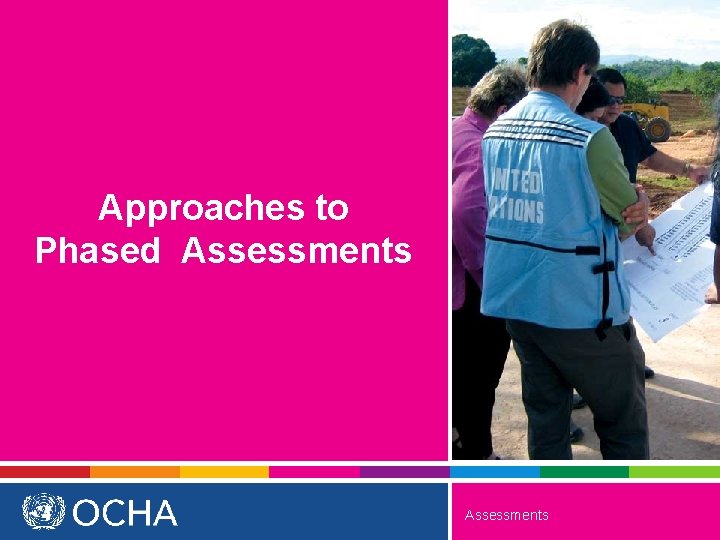 Approaches to Phased Assessments 