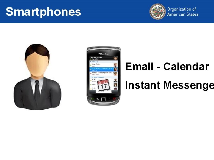 Smartphones Email - Calendar Instant Messenge 