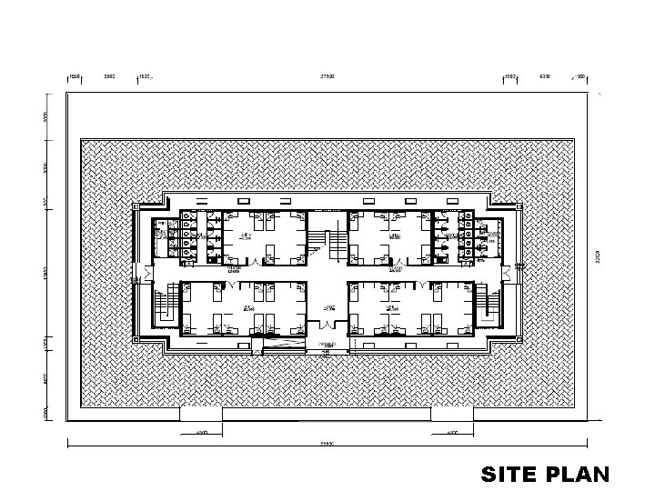 TIPOLOGI RUMAH SUSUN SEWA PONDOK PESANTREN (1) SITE PLAN 