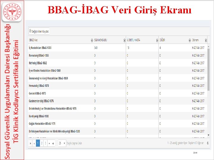 BBAG-İBAG Veri Giriş Ekranı 154 