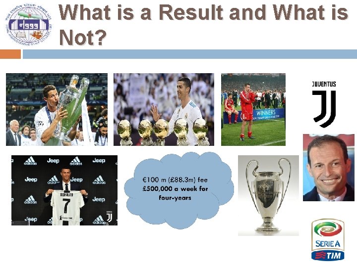 What is a Result and What is Not? 3 