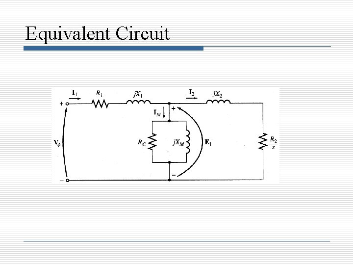 Equivalent Circuit 