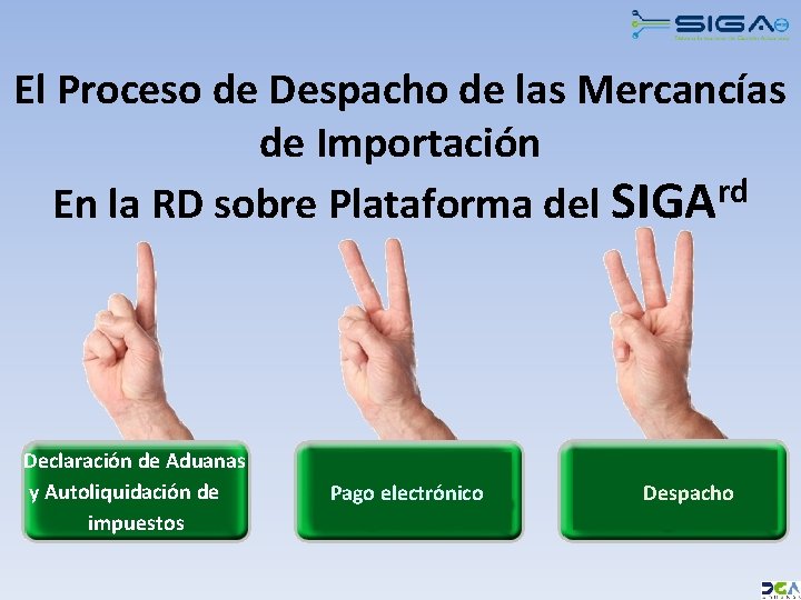 El Proceso de Despacho de las Mercancías de Importación rd En la RD sobre