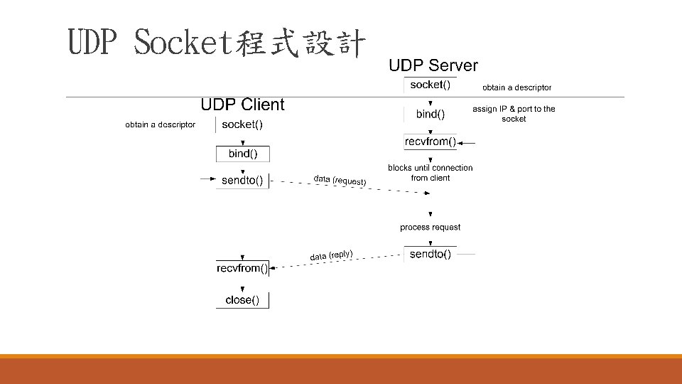 UDP Socket程式設計 