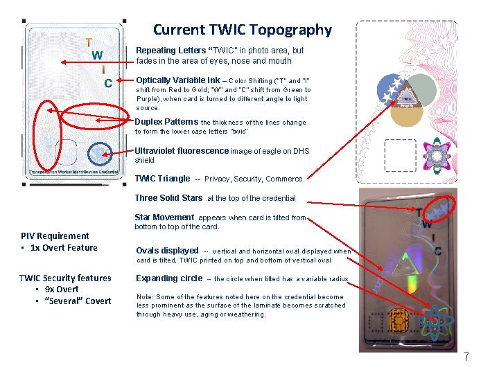 Current TWIC Topography Repeating Letters “TWIC” in photo area, but fades in the area