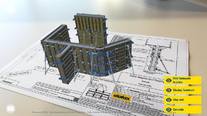 1 Doka. com. (2019). Doka Augmented and Virtual Reality App - Doka. [online] Available