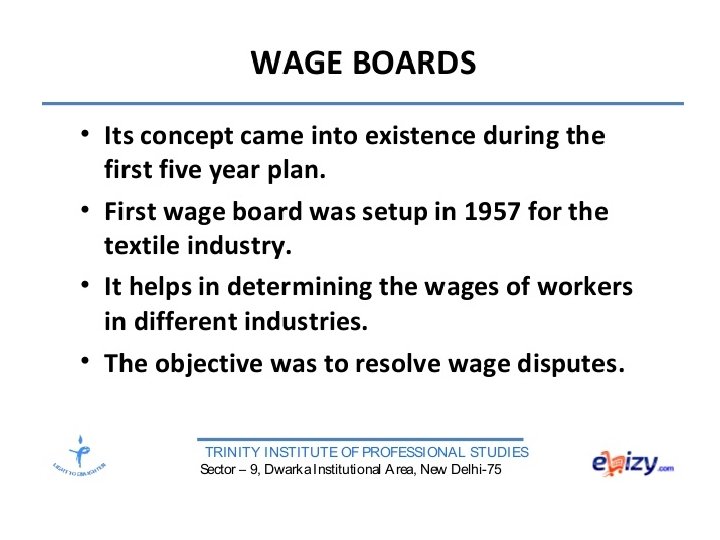 Wage Board Wage Board