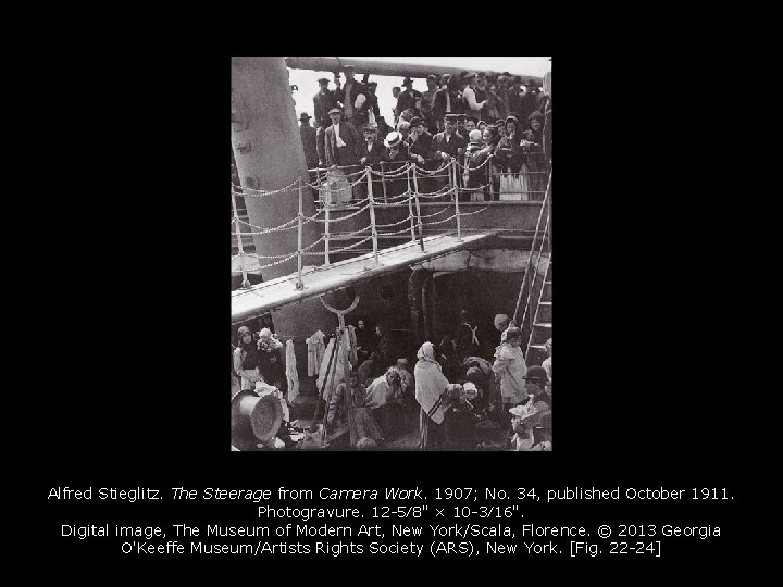 Alfred Stieglitz. The Steerage from Camera Work. 1907; No. 34, published October 1911. Photogravure.