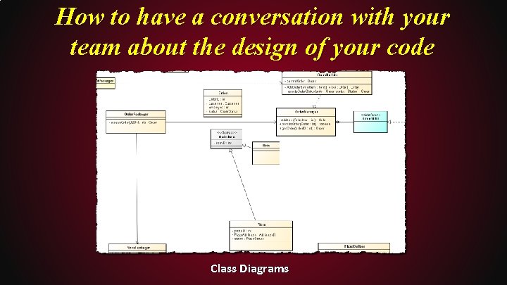 How to have a conversation with your team about the design of your code