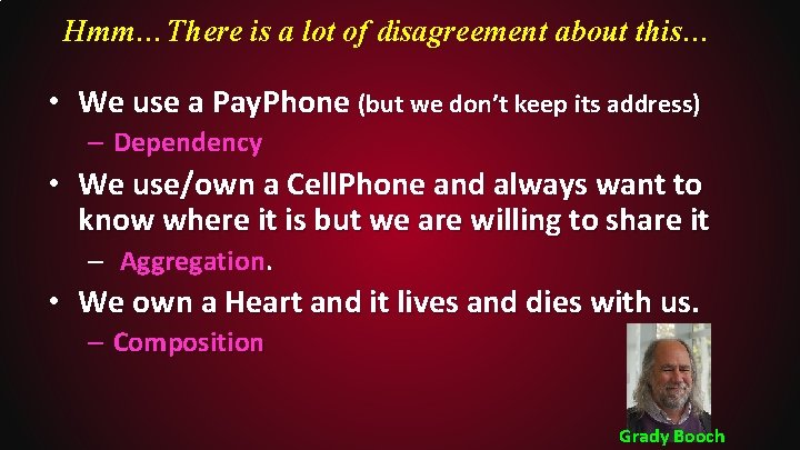 Hmm…There is a lot of disagreement about this… • We use a Pay. Phone