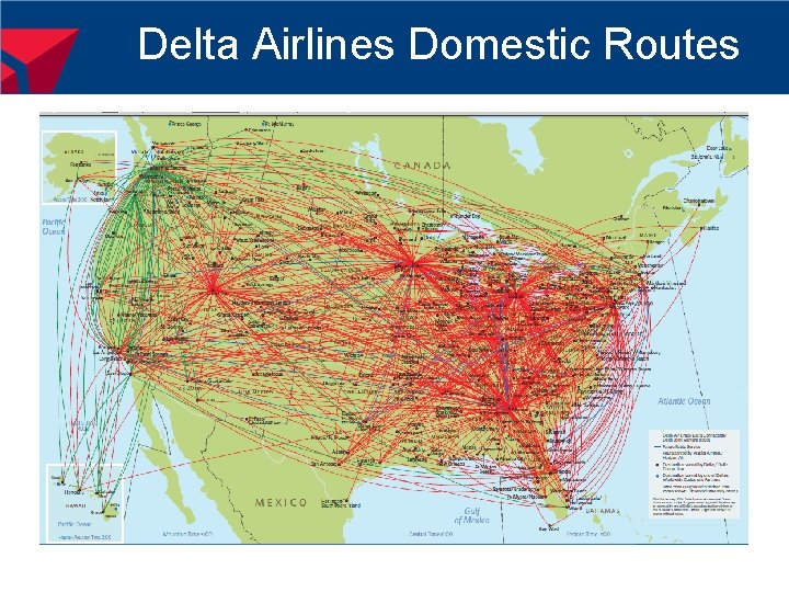 Delta Airlines Domestic Routes 