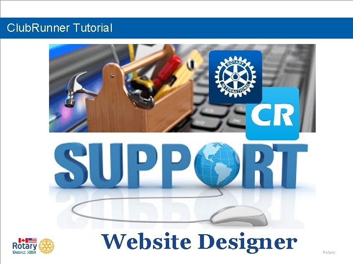 Club. Runner Tutorial Website Designer Rotary 