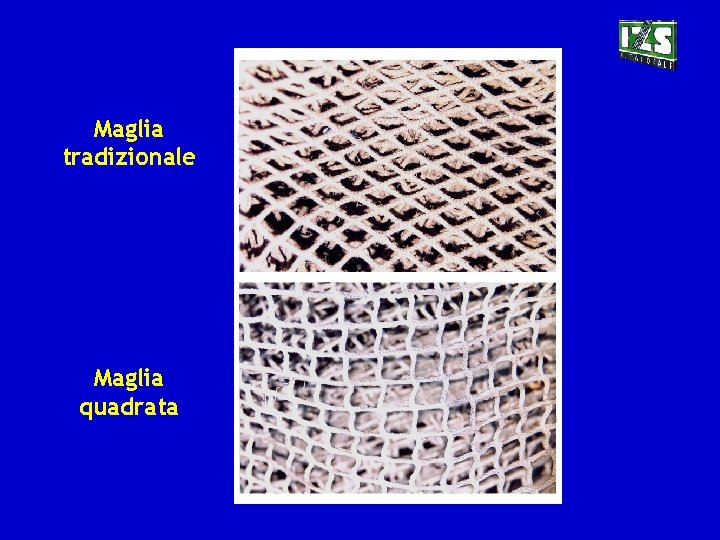 Maglia tradizionale Maglia quadrata 