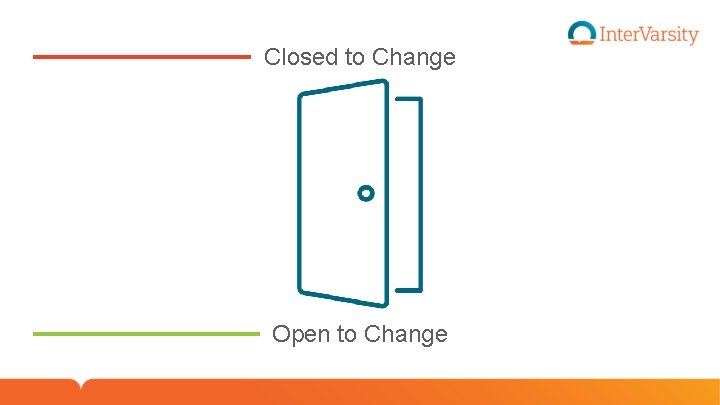 Closed to Change Open to Change 