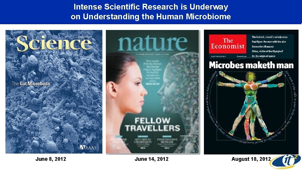 Intense Scientific Research is Underway on Understanding the Human Microbiome June 8, 2012 June