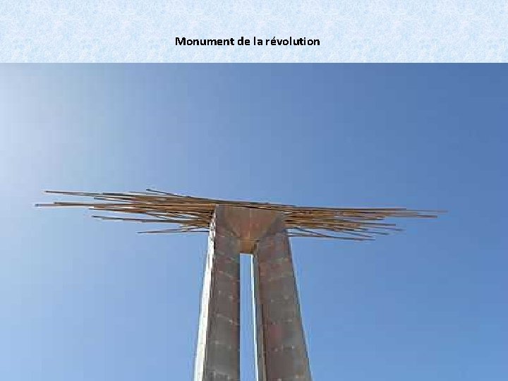 Monument de la révolution 